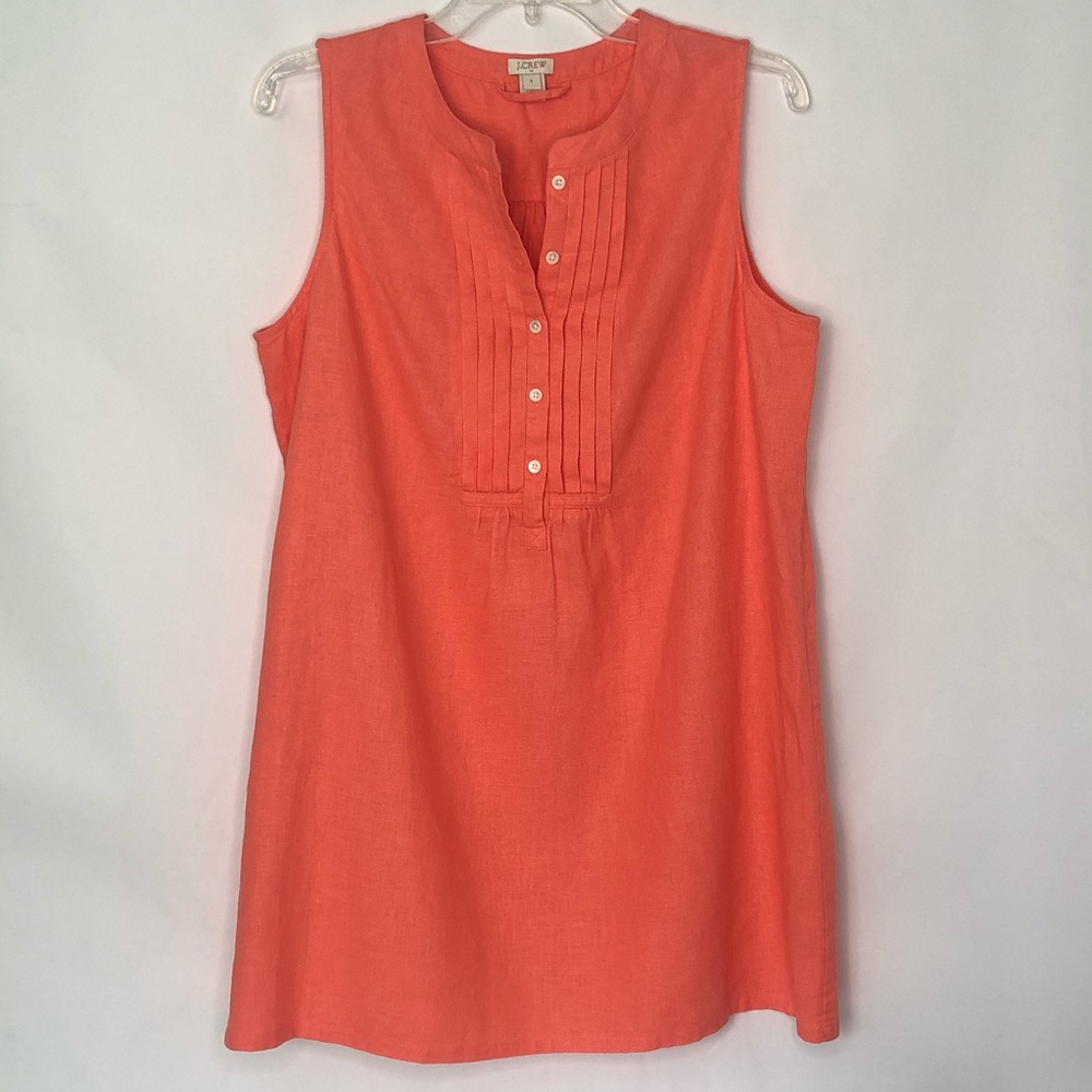 J. Crew Linen Sleeveless Top (S)